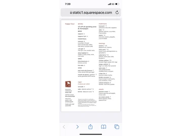 Uchi menu photo