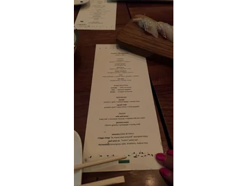 Uchiko menu photo