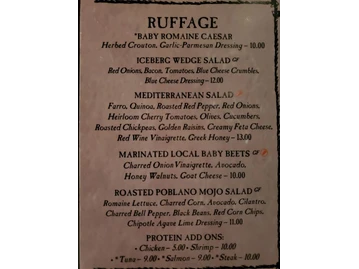 Uncle Jack's Meat House menu photo