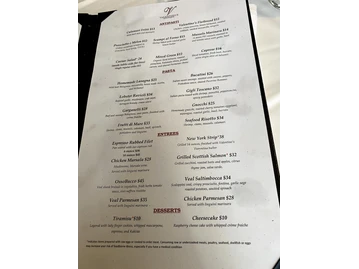 Valentino's Ristorante menu photo