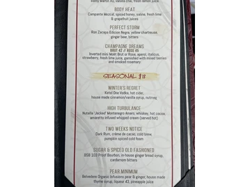 Ventanas Restaraunt and Lounge menu photo
