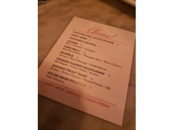 Vertical Detroit menu photo