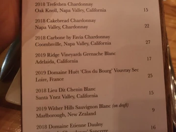 Vertical Detroit menu photo