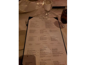 Vic & Anthony's Steakhouse menu photo