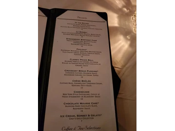 Vic & Anthony's Steakhouse menu photo