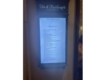 Vic & Anthony's Steakhouse menu photo