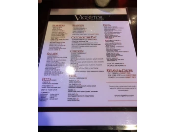Vignetos Italian Grill menu photo