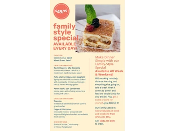 Villa Capri Trattoria & Wine Bar menu photo