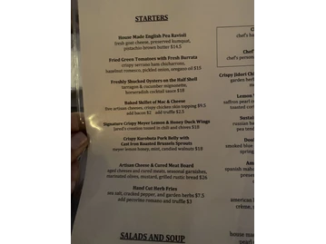 Vine Restaurant & Bar menu photo