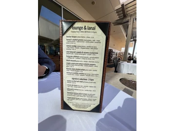 Vintana Wine + Dine menu photo