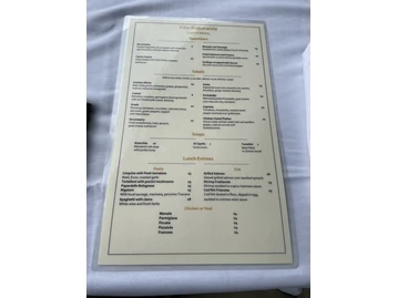 Vito Ristorante menu photo