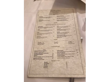 Vito Ristorante menu photo