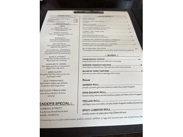 Water Grill menu photo
