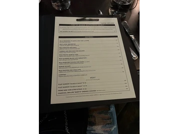 Water Grill San Diego menu photo