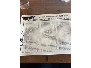 Whiskey Cake Las Colinas menu photo