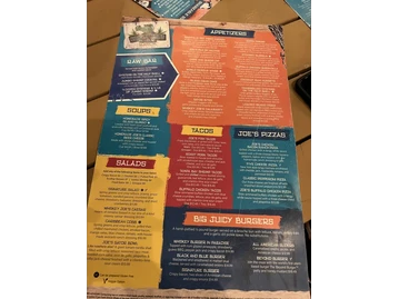 Whiskey Joe's Bar & Grill - Tampa menu photo