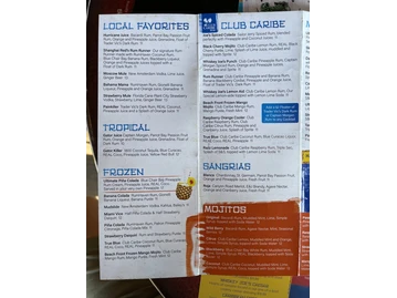 Whiskey Joe's Bar & Grill - Tampa menu photo
