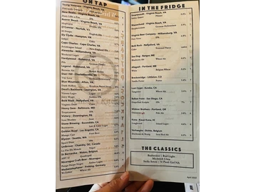 Whiskey Kitchen menu photo