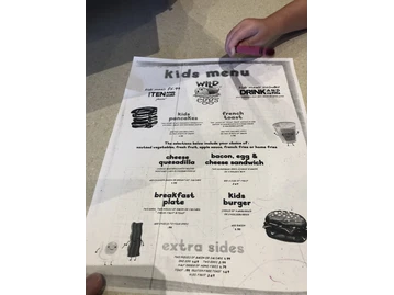 Wild Eggs menu photo