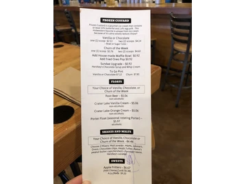 Wisconsinburger menu photo