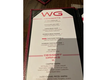 WiseGuys menu photo