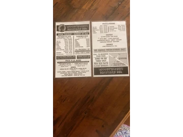 Woodpeckers Backyard BBQ menu photo