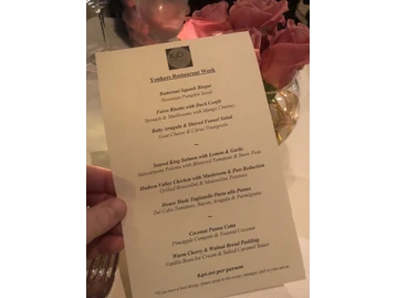 X2O Xaviars on the Hudson menu photo