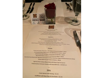 X2O Xaviars on the Hudson menu photo