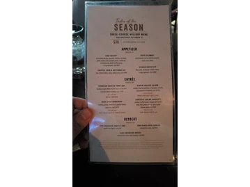 Yard House menu photo