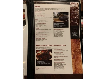 Ye Olde Steak House menu photo