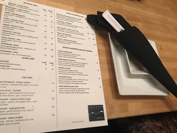 Yuki Yama Sushi menu photo
