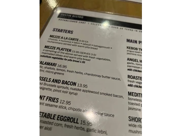 Zov's Restaurant Tustin menu photo