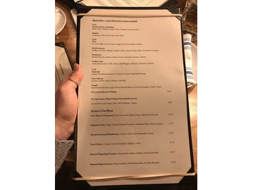 Zula Restaurant & Wine Bar menu photo